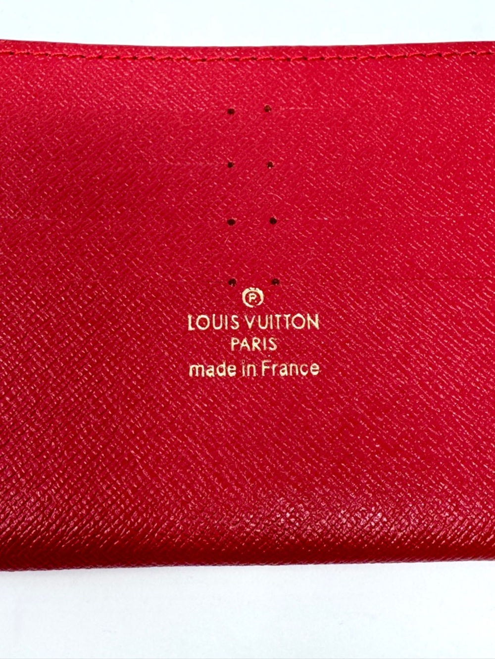 Louis Vuitton Pochette Félicie Card Holder  Insert Red - Picture 2 of 9